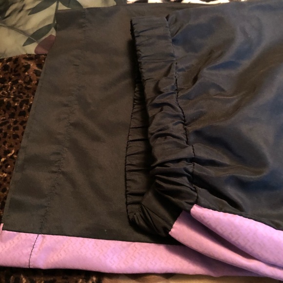 💜 Sweat Pants, Curves, Black & Purple, Large, NWOT - Picture 5 of 15